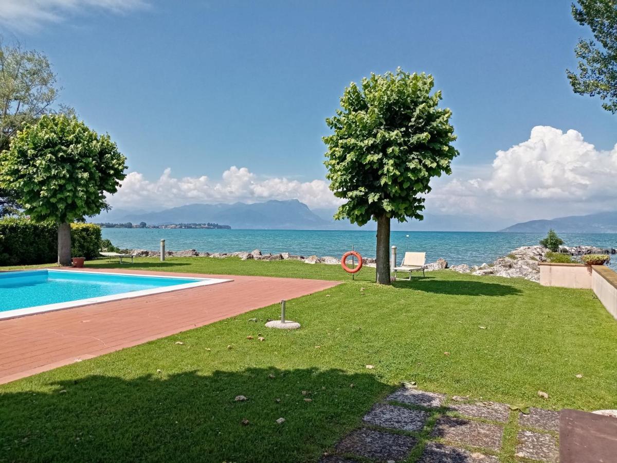 Casa Lugana 15 - Monolocale Con Piscina Fronte Lago Sirmione Exteriér fotografie