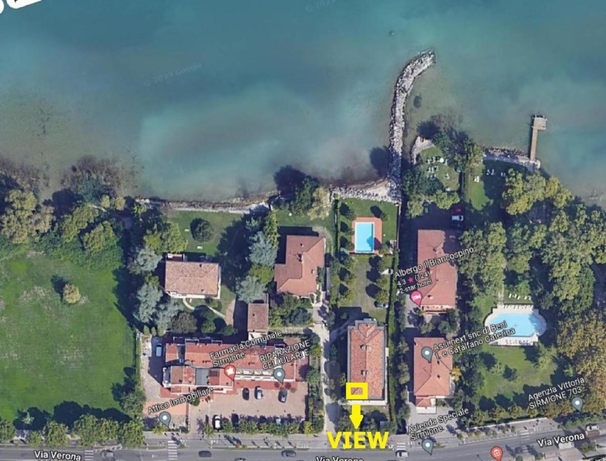 Casa Lugana 15 - Monolocale Con Piscina Fronte Lago Sirmione Exteriér fotografie
